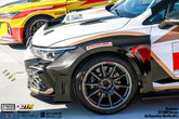 Volkswagen Golf GTI R MK8 2022-ON with Aftermarket Parts - Front Fender Flares and Front Splitters Set Carbon Fiber from Geex Village